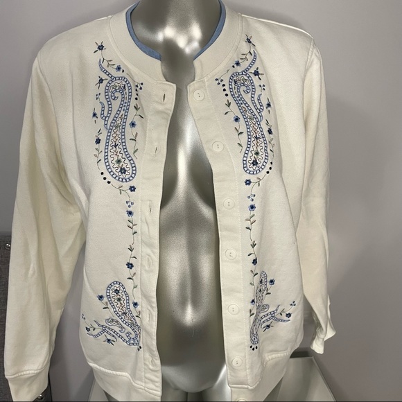 Vintage Button Front Sweater by Shenanigans - Picture 2 of 15